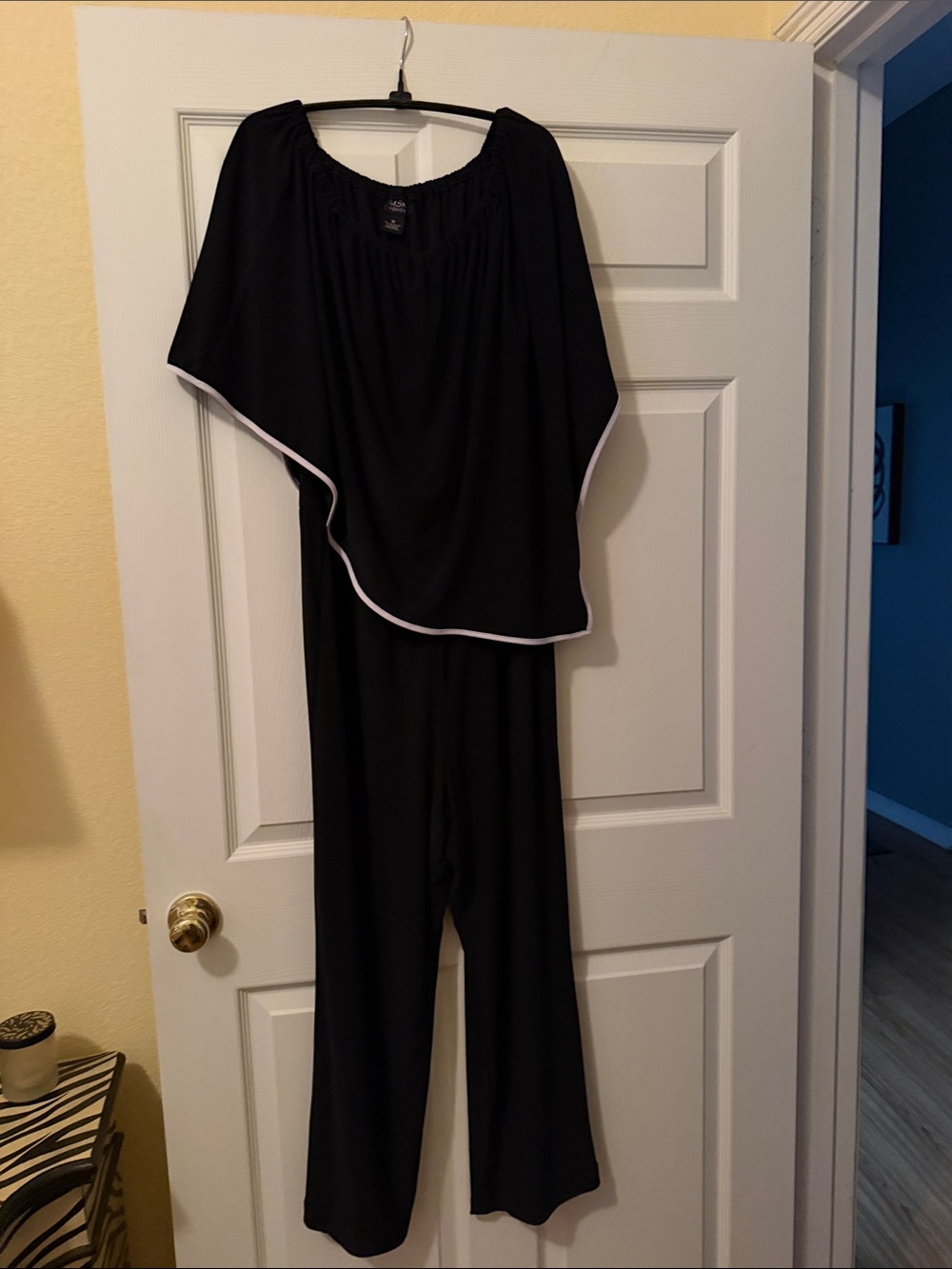 MSK Women Black Elastic Waist Jumpsuit - NWOT